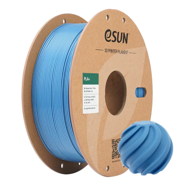 eSUN PLA+ Filament (Haze Blue)
